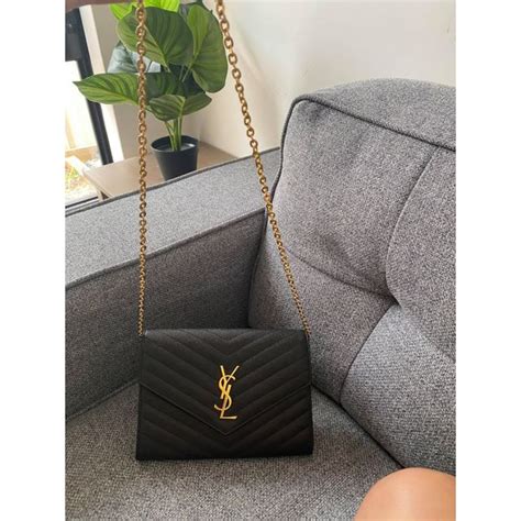 ysl monogramme clutch with chain|buy ysl clutch online.